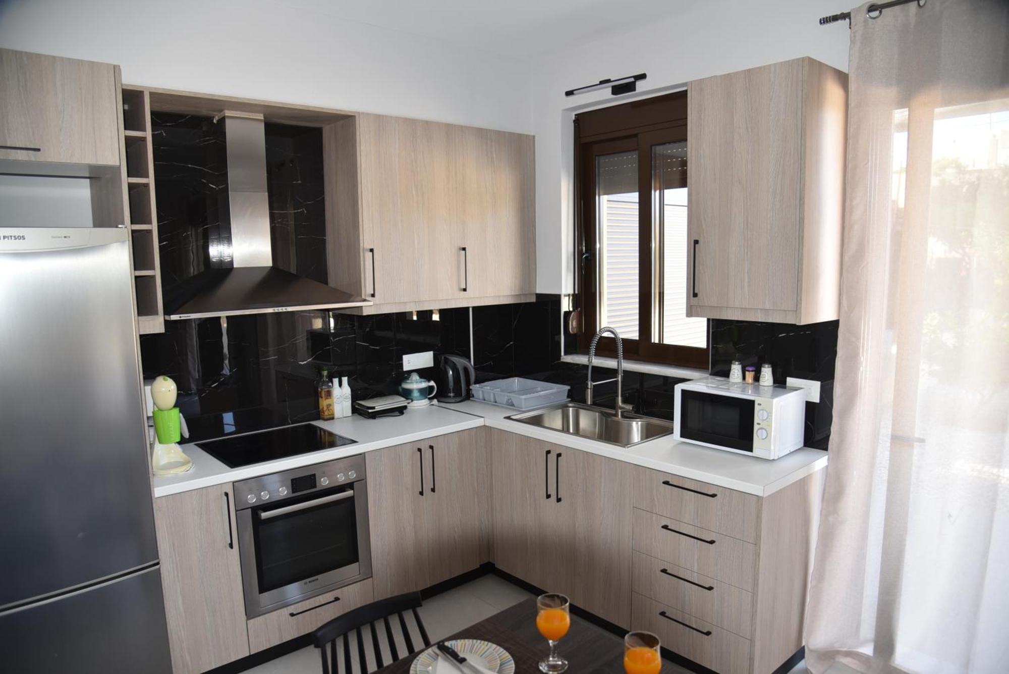 Pirgos Deluxe Apartment - Private Parking Kíssamos Dış mekan fotoğraf